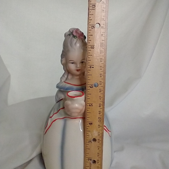 Old E R Erphila Germany lady teapot/pitcher. - Picture 6 of 15